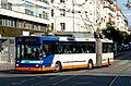 Image 128One of the NAW/Hess articulated trolleybuses delivered to Geneva in 1992, which were among the first production-series low-floor trolleybuses (from Trolleybus)