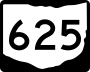 State Route 625 marker