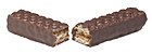 A split Reese's Sticks bar