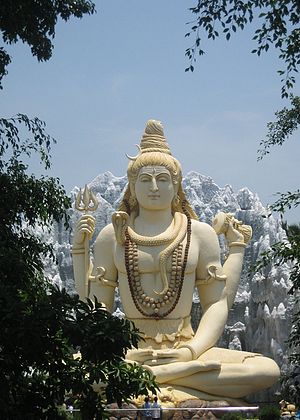 Shiva Statue at Old Airport Road.