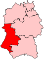 The northern portion of the present Westbury constituency combines with ...