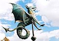 Wyvern weather vane