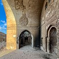 Iwan, epigraphic medallions and entrance to south chamber