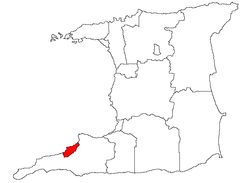 Location of Point Fortin