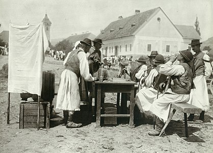 Drinks at the Fair in Detva