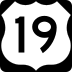 U.S. Highway 19 Alternate marker