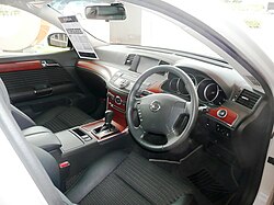 Nissan Fuga Motoki designed interior