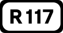 R117 road shield}}