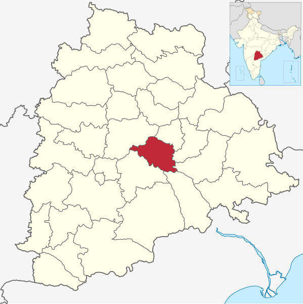 File:Jangaon in Telangana (India).svg