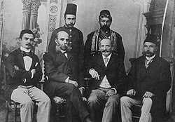 Personnel of a branch in Konya, 1889.