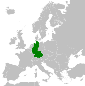 Территория Западной Германии:  Западная Германия  Западный Берлин