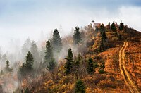 Beskids in Skolivskyi, Ukraine