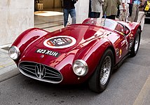 1954 Maserati A6 GCS at the 2011 Mille Miglia