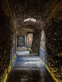 Catacombs behind the church