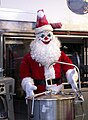 Evil clown Santa Claus