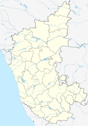 Map showing the location of Kaggaladu