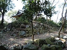 Kaneyama castle ishigaki2.JPG