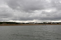 View of Krasneno from Lake Krasnoye