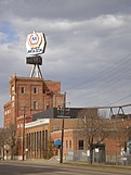 The Molson brewery building in Edmonton, Ontario