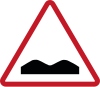 Uneven road