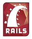 Логотип программы Ruby on Rails