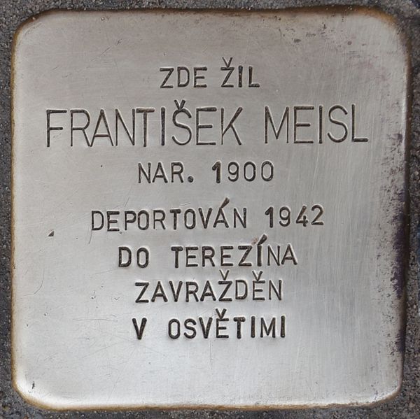 File:Stolperstein für Frantisek Meisl.jpg