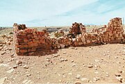 Stone house ruins