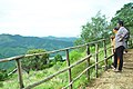 View of the Munnar Mountains from the top of Eravikulam National Park