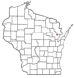 Location of Lena, Wisconsin