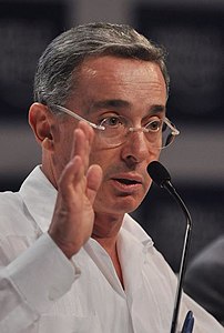 Álvaro Uribe Vélez 58.º (2002-2010) 4 de julio de 1952 (72 años)