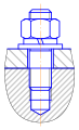 Example of bolted joint