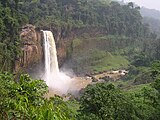 Cascadas de Ekom Nkam en el Parque nacional de Korup