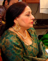 Farida Khanum, Internationally famous Punjabi music Singer.