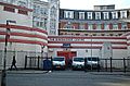 One entrance to Goodge Street deep-level shelter