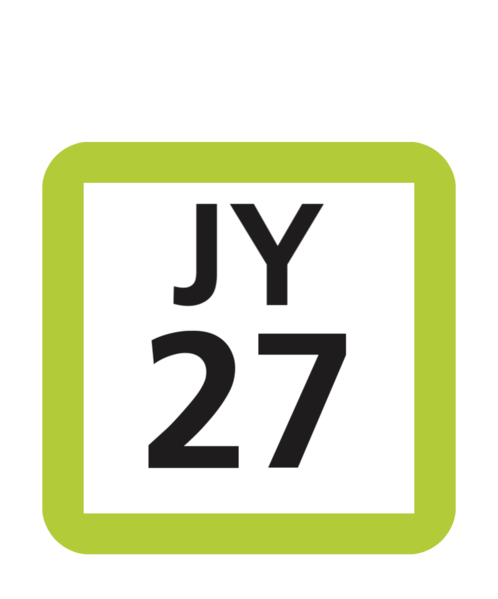 File:JR JY-27 station number.png