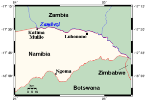 Katima Mulilo and Schuckmannsburg