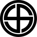 Broken solar cross of the Thule Society and the German Faith Movement