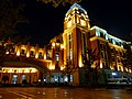 Main Building at night