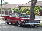 1967 Mercury Monterey Two-Door Hardtop (with aftermarket wheels)