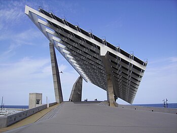 Pérgola Fotovoltaica del Fórum de las Culturas de Barcelona (2004).