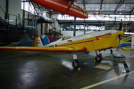 Caudron C.601 в авиамузее Анжер-Марсе.