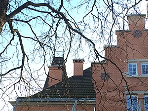 Detail of the gable