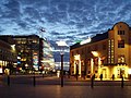 Vista de la ciudad de Helsinki en verano.