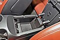 USB jack and SD card slot inside Mustang's center console storage