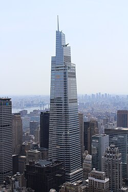 View of One Vanderbilt from the northwest