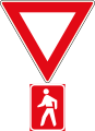 Yield to pedestrians