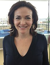 Sheryl Sandberg, technology executive from California[169][170]