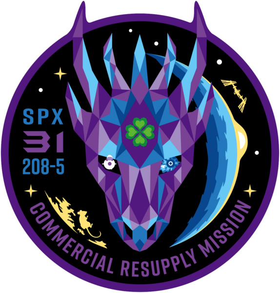 Файл:SpaceX CRS-31 Patch.png