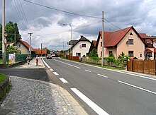 Valašská Polanka, main street.jpg