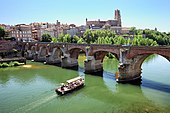 View of the episcopal city of Albi.